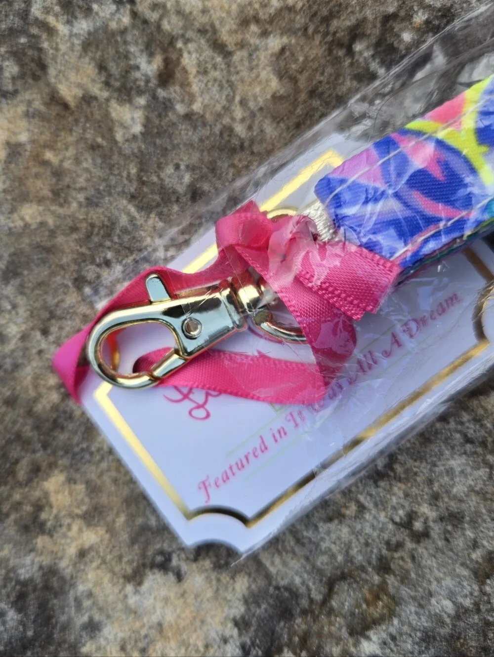 NWT Lilly Pulitzer Lanyard It Was All A Dream